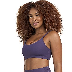 TOP ELASTICO PERSONALIZADO ALTO GIRO ROXO VELVET - ALTOGIRO