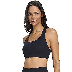 TOP ZIPER FRONTAL COSTAS NADADOR PRETO - ALTOGIRO
