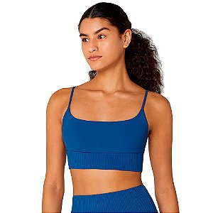 TOP ALCAS FINAS COS CANELADO AZUL MEIA NOITE - ALTOGIRO