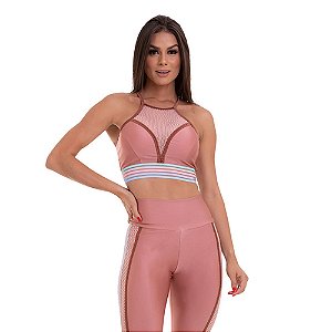 TOP CROPPED FUTURE ROSA TAM M - CAJUBRASIL