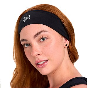 HEADBAND 6,5CM ALTO GIRO PRETO - ALTOGIRO