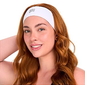 HEADBAND 6,5CM ALTO GIRO BRANCO - ALTOGIRO