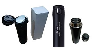 Squeeze Térmico  450ml Personalizado - Preta