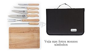 Kit Churrasco Personalizado 8 peças