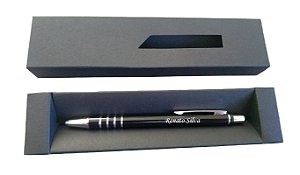 Lapiseira Metal Personalizada com nomes + estojo de papelão