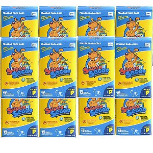 FRALDA SUPER SECÃO MACHO TAMANHO P 12 PACOTES (CAIXA FECHADA)
