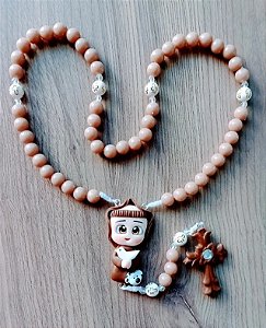 TERÇO ARTESANAL- SÃO FRANCISCO DE ASSIS