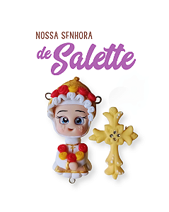 Kit  para terço - Nsa.Sra. da Salette
