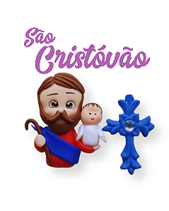 Kit  para terço - São Cristóvão