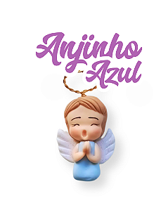 Imã de geladeira - Anjinho Azul