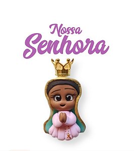 Aplique para chaveiro -  Nsa. Aparecida -1