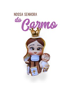 Aplique para chaveiro -  Nsa. Sra. Do Carmo