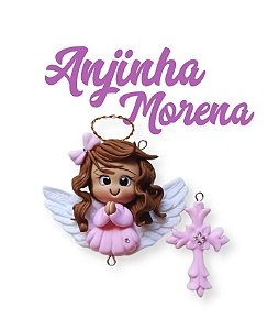 TERÇO ARTESANAL - Anjinha morena