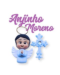 TERÇO ARTESANAL - Anjinho moreno