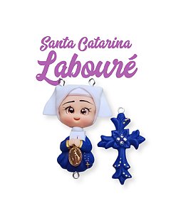 Kit para terço - Santa Catarina Labouré