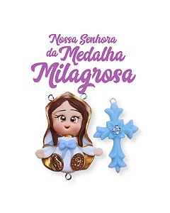 Kit para terço - Nsa.Sra. da Medalha Milagrosa