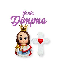 Kit para terço - Santa Dimpna