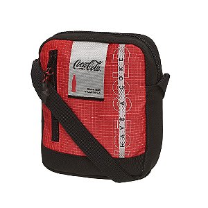 Bolsa Transversal Shoulder Bag Coca-Cola Coleção Explorer Vermelha