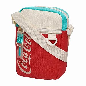 Bolsa Transversal Shoulder Bag Coca-Cola Coleção Fresh Vermelha