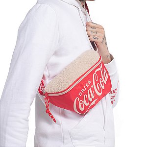 Pochete Coca-Cola Bags Cozy Vermelha