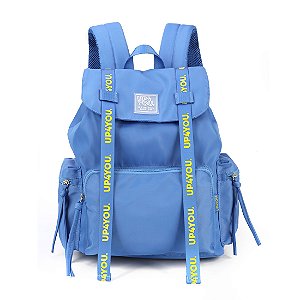 Mochila Bolsa Casual Juvenil Up4you Azul