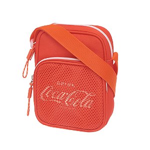 Bolsa Transversal Shoulder Bag Coca-Cola Color Trend Salmão