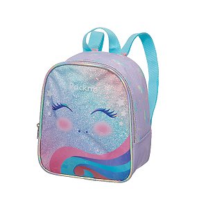 Lancheira Térmica Escolar Infantil Unicórnio Glitter Packme