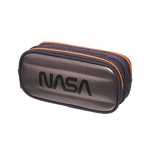Estojo Escolar Infantil Duplo Compartimento Nasa Space Travel