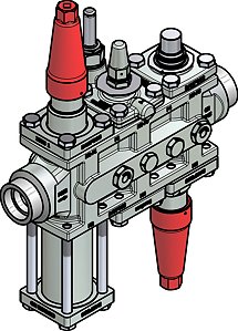 027L4049 Bloco de válvulas ICF 25-6-5MB 1.1/4" SOC Danfoss