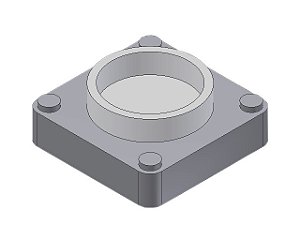 027N2565 Flanges tipo 12.0 2.1/2 W para PM50 / PMFH300 / PMFL300 / PML0 / PMLX50 Danfoss