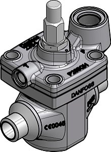 VALV. ICS 25-5 1 PIL 3/4'' ANSI