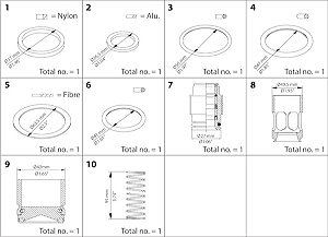 KIT DE RENOVACAO P/SCA 50