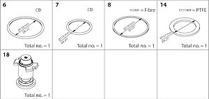 KIT DE REPARO ICM 125