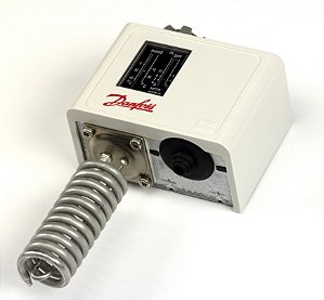 060L117166 Termostato KP 75 0ºC a 40ºC Sensor Ambiente Danfoss