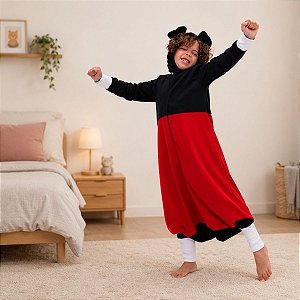 Fantasia Pijama Koala Dorminhoco - ALGODÃO