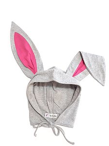 Gorro COELHO ROSA  - ALGODÃO