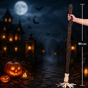 Vassoura de Bruxa Infantil - 80 cm