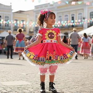 Vestido Festa Junina Capela LUXO