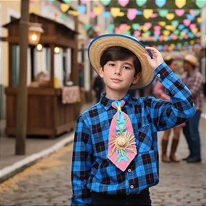 Camisa Xadrez Infantil Tutti Frutti - FESTA JUNINA