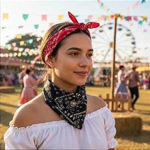 Bandana Caipira - FESTA JUNINA