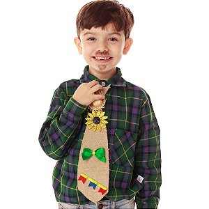 Camisa Xadrez Verde Milho Verde + BRINDE GRAVATA