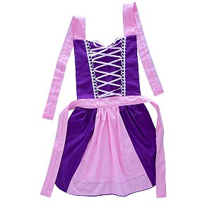 Avental Princesa Rapunzel