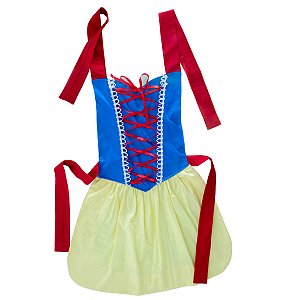 Avental Princesa Branca de Neve