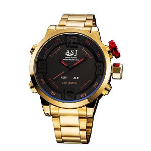 RELÓGIO AJS GOLD