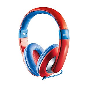 Headphone Trust Kids Sonin T23585 Azul e Laranja com fio - PC e Mobile