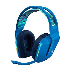 Headset Gamer Logitech G733 7.1 Azul RGB sem fio - PC e PS4