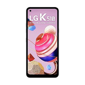 Smartphone LG K51S 64GB 21MP Tela 6.5" Titanium