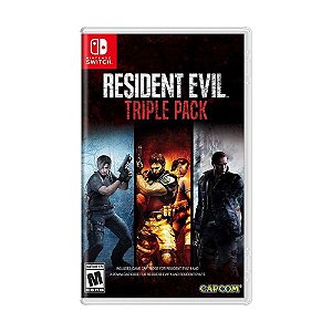 Jogo Resident Evil Triple Pack - Switch