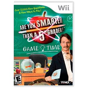 Jogo Are You Smarter than a 5th Grader? Game Time - Wii