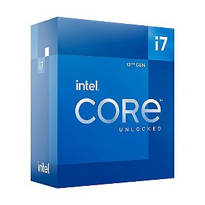 Processador Intel Core i7-12700K, 3.6GHz (5.0GHz Max Turbo), LGA 1700, 12 Núcleos, 20 Threads, Cache 25MB - BX8071512700K